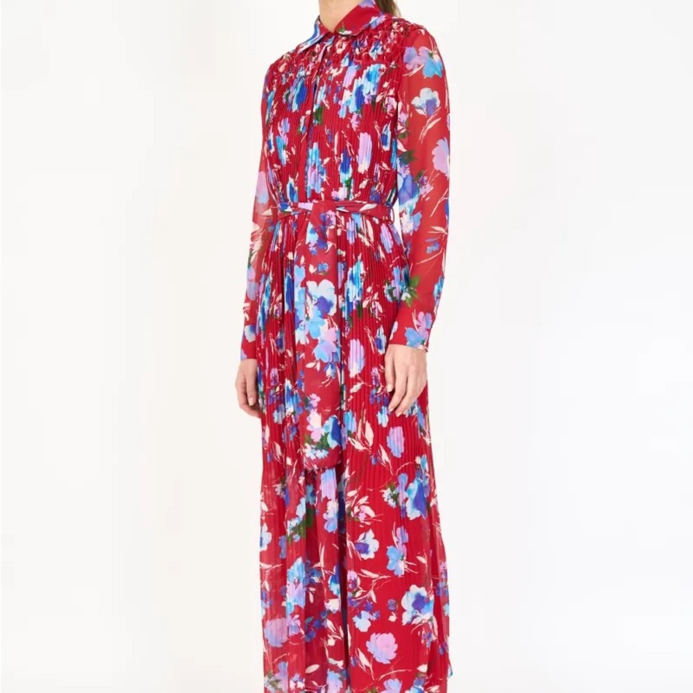 Christy Lynn Karie Maxi Dress - Crimson Fleur
